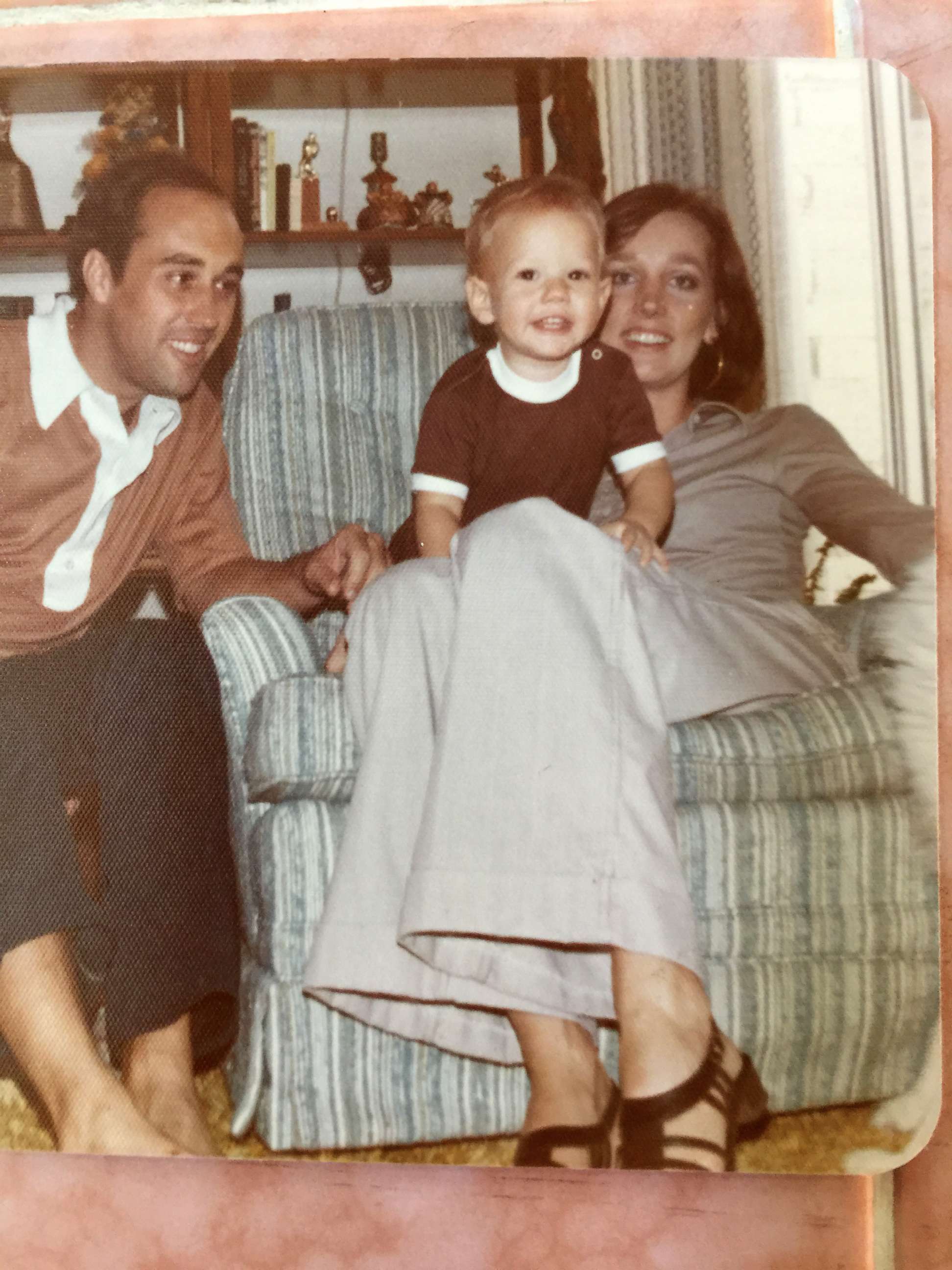 PHOTO: Former Rep. Beto O'Rourke's sit's in his mom, Melissa's lap and in an undated photo. 
