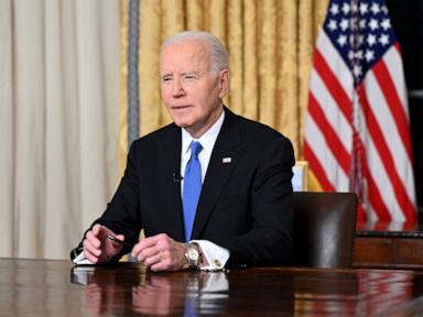 Biden, in farewell address, warns about dangers of unchecked power in ultra-wealthy