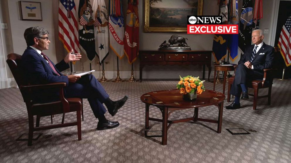 Full Transcript Of Abc News George Stephanopoulos Interview With President Joe Biden Abc News