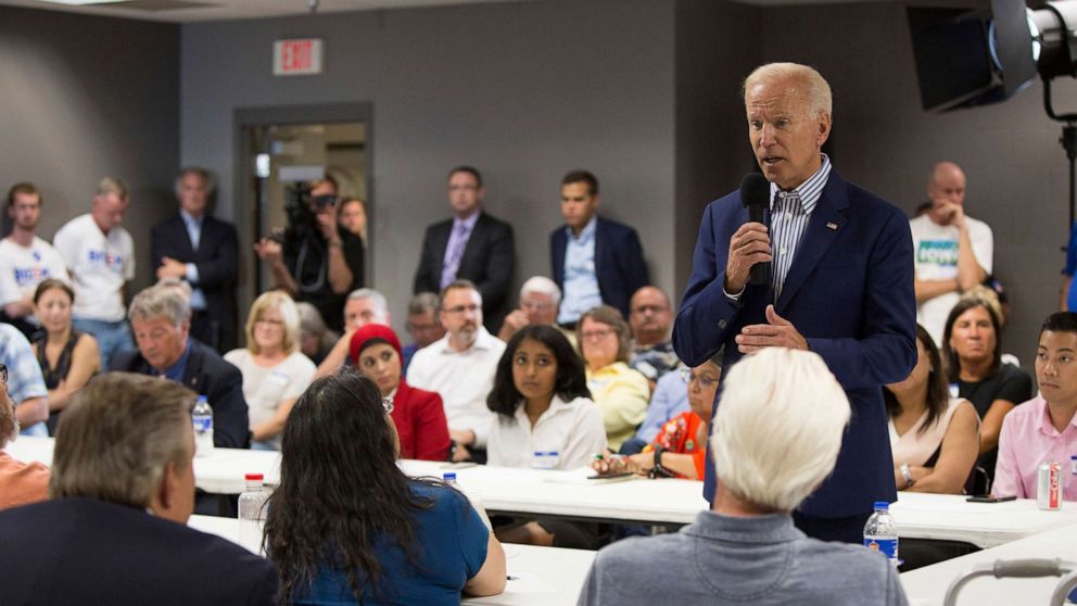 Biden Misspoke About Poor Kids Being Just As Bright As White Kids Campaign Abc News