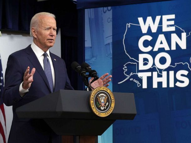 Conservatives Distort Biden S Pledge To Knock On Doors To Get People Vaccinated Abc News