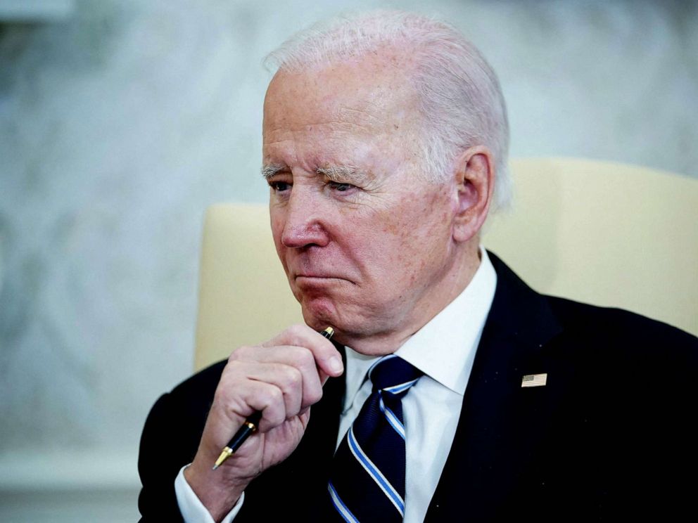 PHOTO: President Joe Biden in the Oval Office of the White House in Washington, D.C., on Jan. 13, 2023.