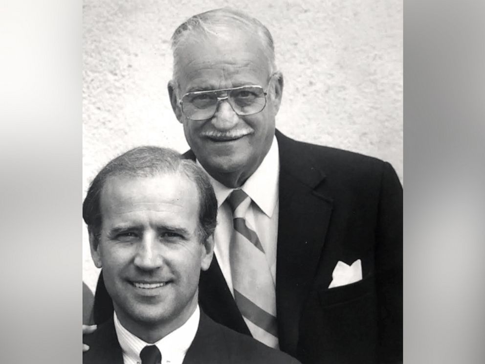 PHOTO: Former Vice President Joe Biden with his dad, Joseph, in an undated photo.