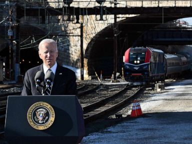 Biden touts $6 billion rail tunnel replacement, highlighting infrastructure law