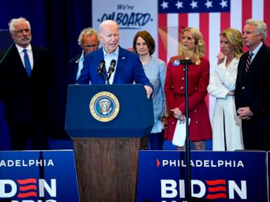 Biden, in counter to RFK Jr., gets endorsement of other Kennedy family members