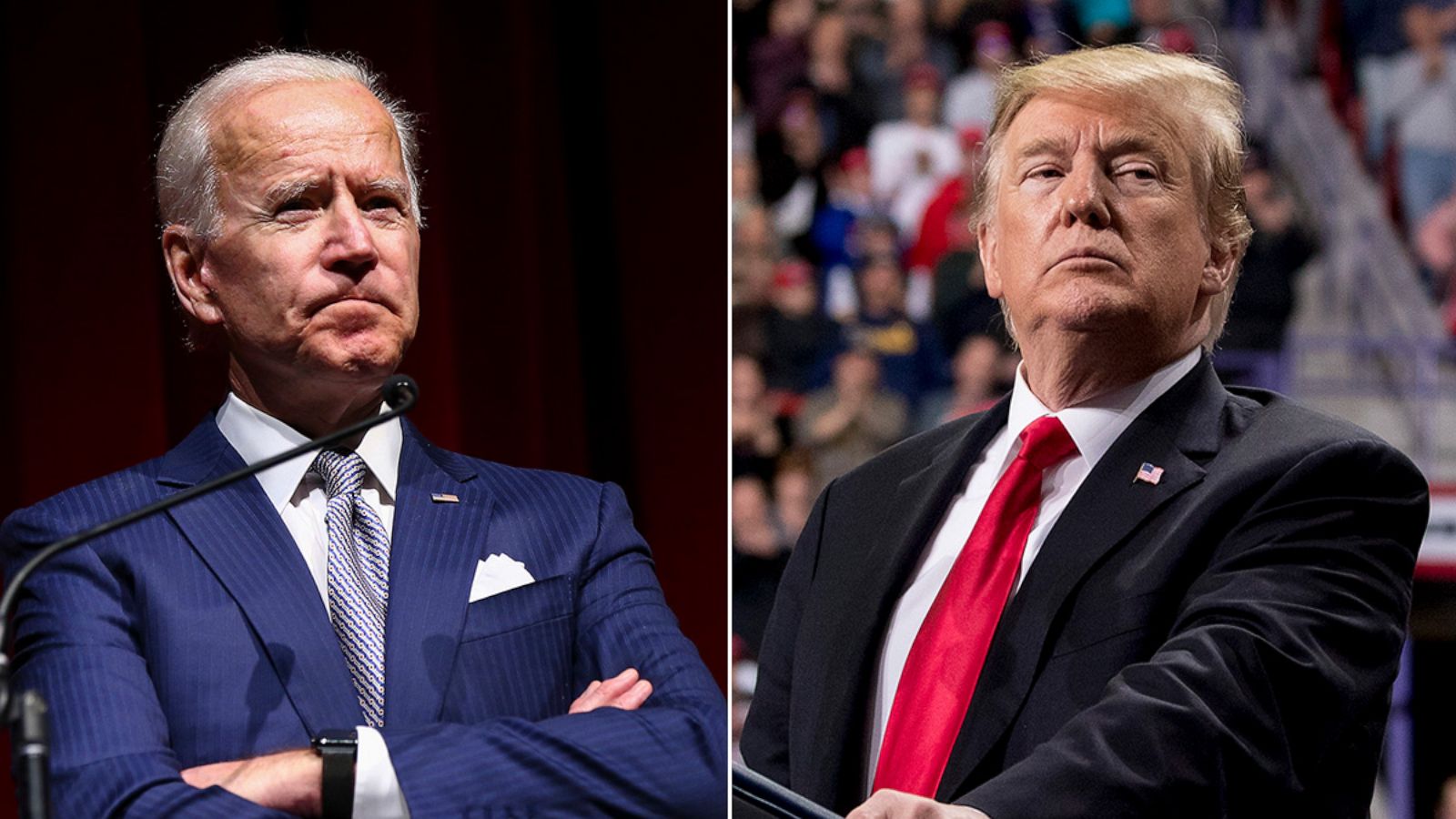 Trump out at Biden 'the mentally' as both travel to Iowa - ABC News