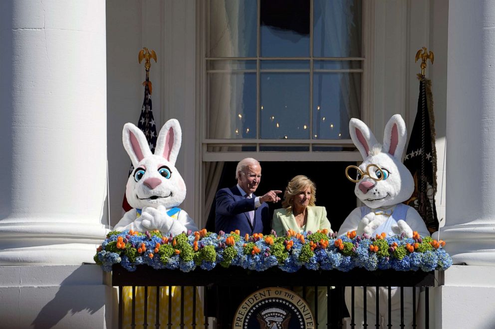Biden hints at 2024 run ahead of White House Easter egg roll ABC News