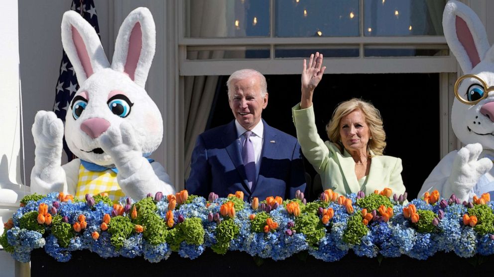 Biden hints at 2024 run ahead of White House Easter egg roll ABC News
