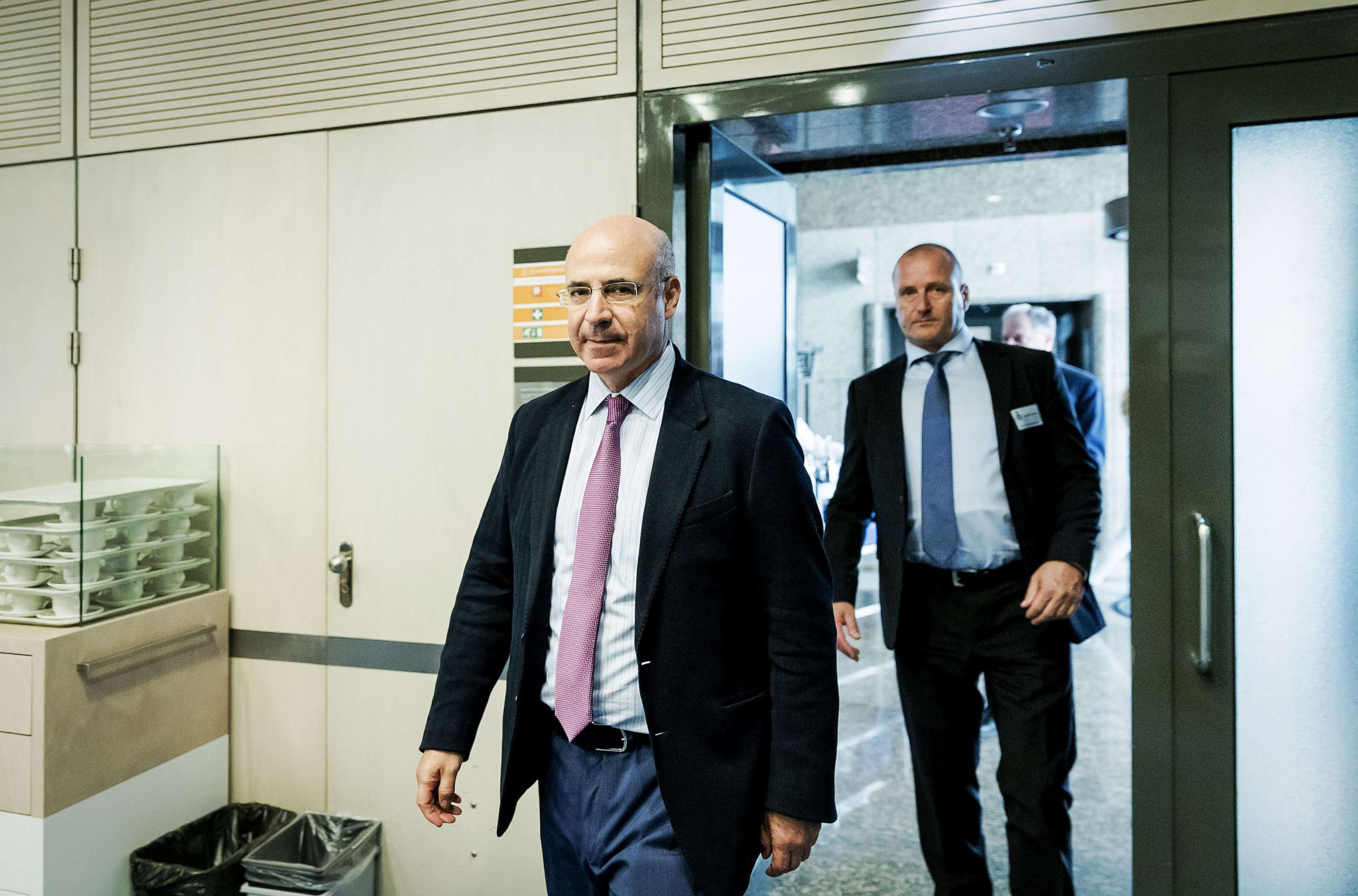 PHOTO: CEO of Hermitage Capital Management Bill Browder walks in the House of Representatives in The Hague on May 23, 2018, where he is to speak on the Magnitsky Act.