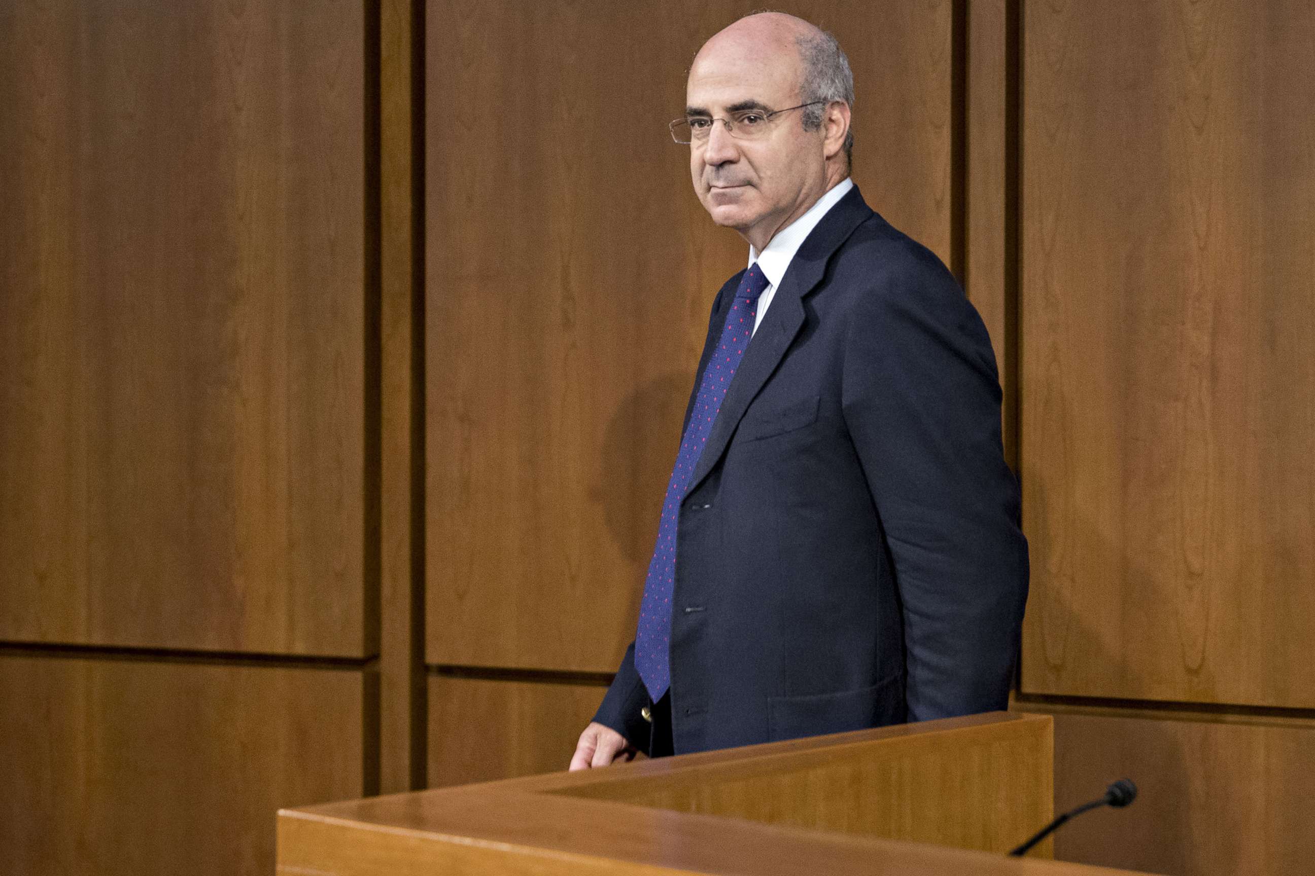 PHOTO: William Browder, co-founder and chief executive officer of Hermitage Capital LLP, arrives to a Senate Judiciary Committee hearing in Washington, D.C., July 27, 2017.