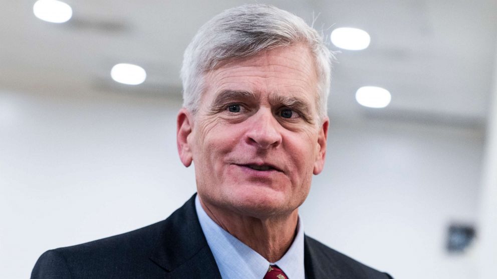 PHOTO: In this June 23, 2022, file photo, Sen. Bill Cassidy is shown in the U.S. Capitol in Washington, D.C.