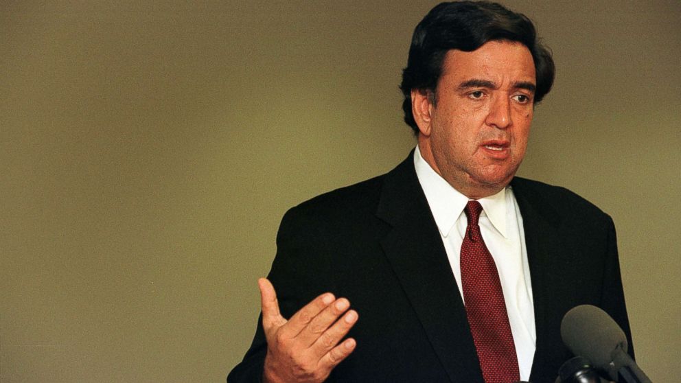 Energy Secretary Bill Richardson comments the rise in the gasoline prices prior to a hearing on the security failures, June 21, 2000 on Capitol Hill in Washington. 