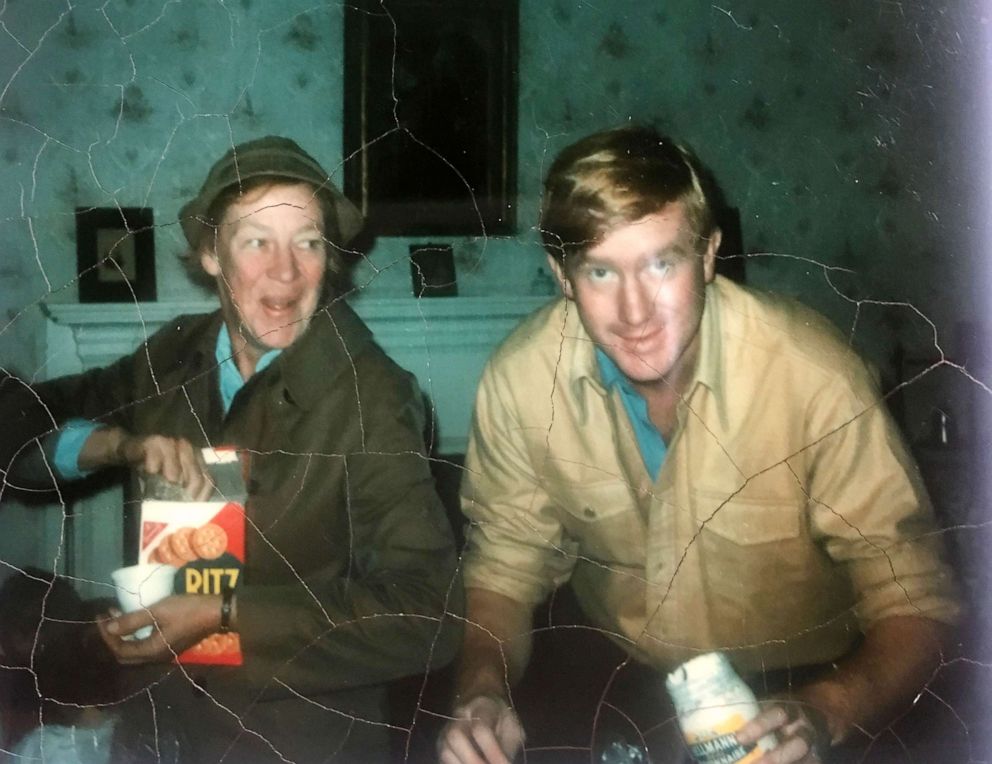 PHOTO: Former Gov. Bill Weld and his mother Mary in an undated photo. 