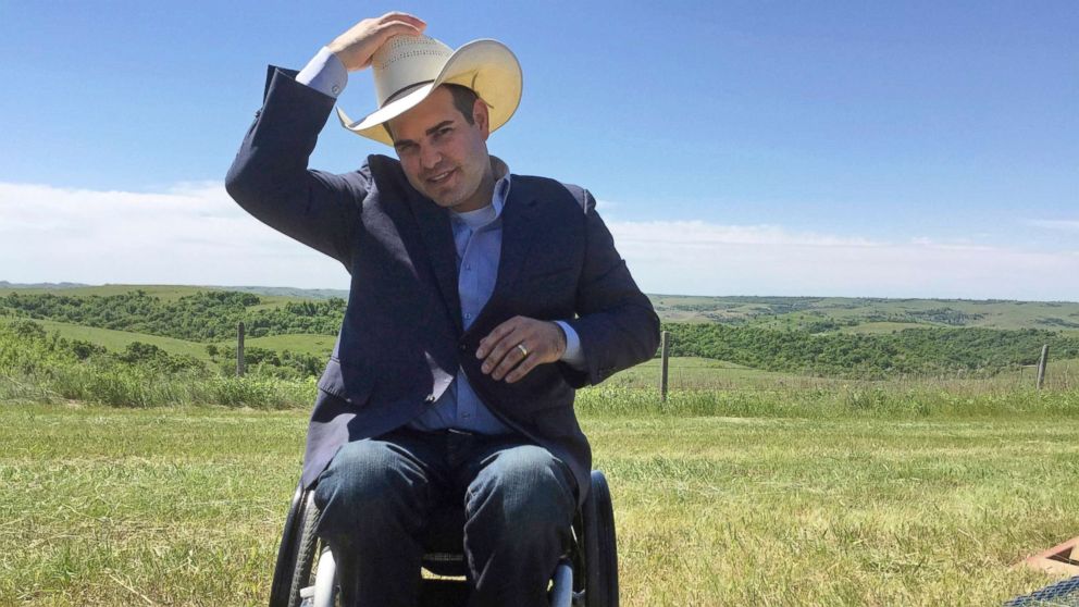In this May 31, 2017 file photo, South Dakota state Senate Democratic leader Billie Sutton talks about his bid for governor at his family's ranch near Burke, S.D. The gubernatorial hopeful plans to sponsor government transparency legislation in the upcoming session beginning, Jan. 9, 2018, as he runs a campaign billed in part as aimed at fighting corruption. Sutton has served in the Senate since 2011, but term limits prevent him from running for the seat this year.