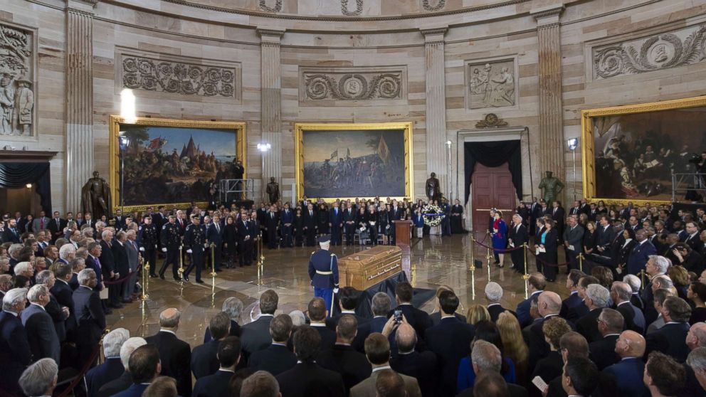 Rev Billy Graham Honored At Us Capitol Building Abc News 