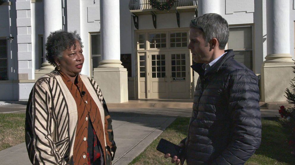 PHOTO: Franklin County School Board member Penny Blue considers the Jan. 6 Capitol riot an extension of Civil War-era divisions over race and politics.
