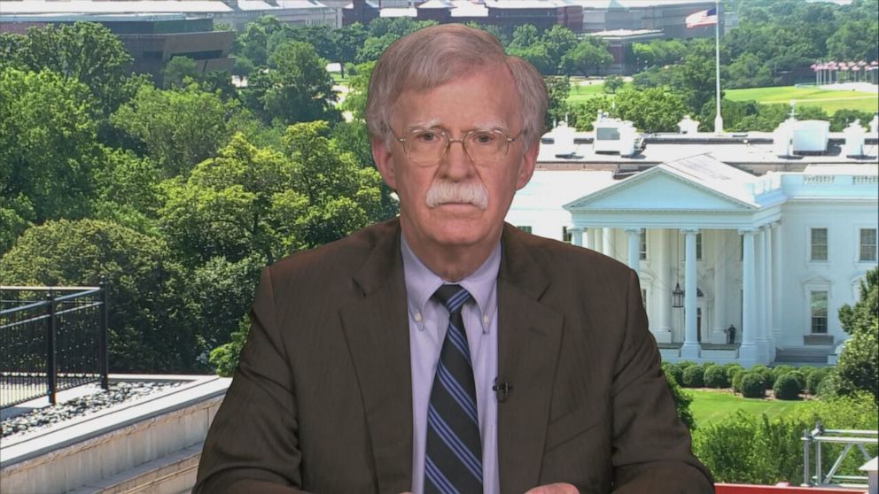 Bolton calls Trump's alleged pursuit of personal over national interest 'disturbing' thumbnail