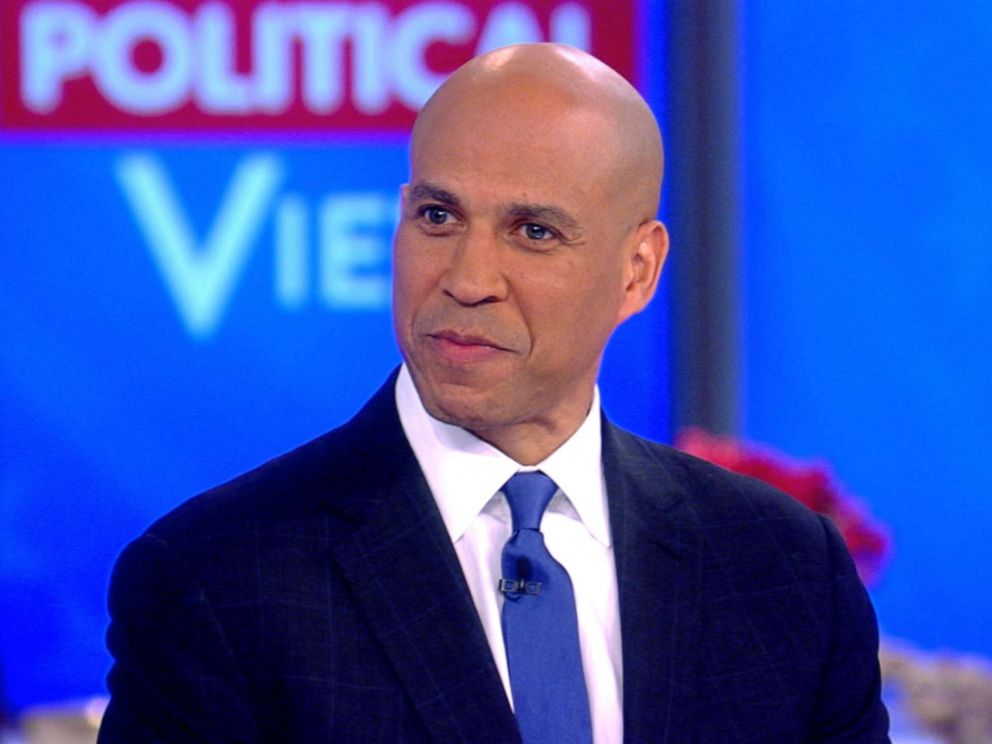 PHOTO: Sen. Corey Booker appears on The View, Oct. 30, 2019.