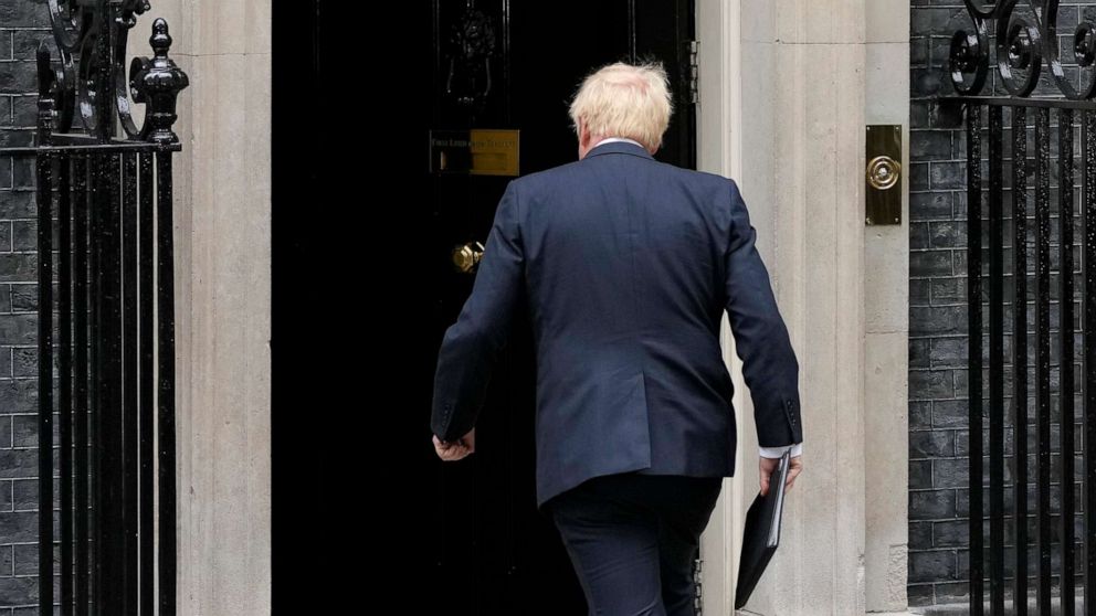 What happens next after Prime Minister Boris Johnson resigns amid ...