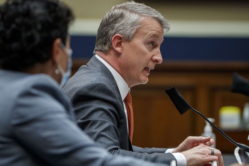 PHOTO: Dr. Richard Bright, former director of the Biomedical Advanced Research and Development Authority, testifies for a House Energy and Commerce Subcommittee on Health hearing, May 14, 2020, in Washington DC.