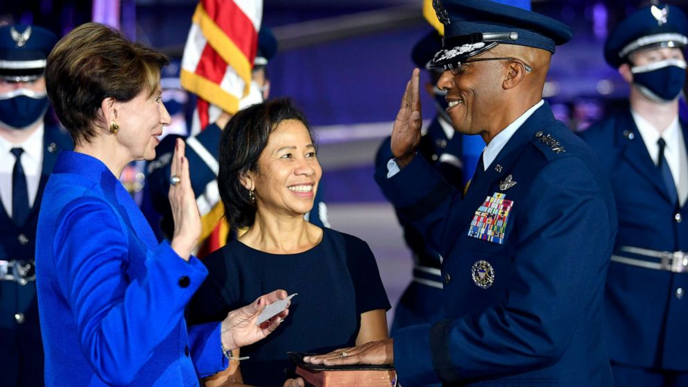 History made as first African American general leads one of the military services