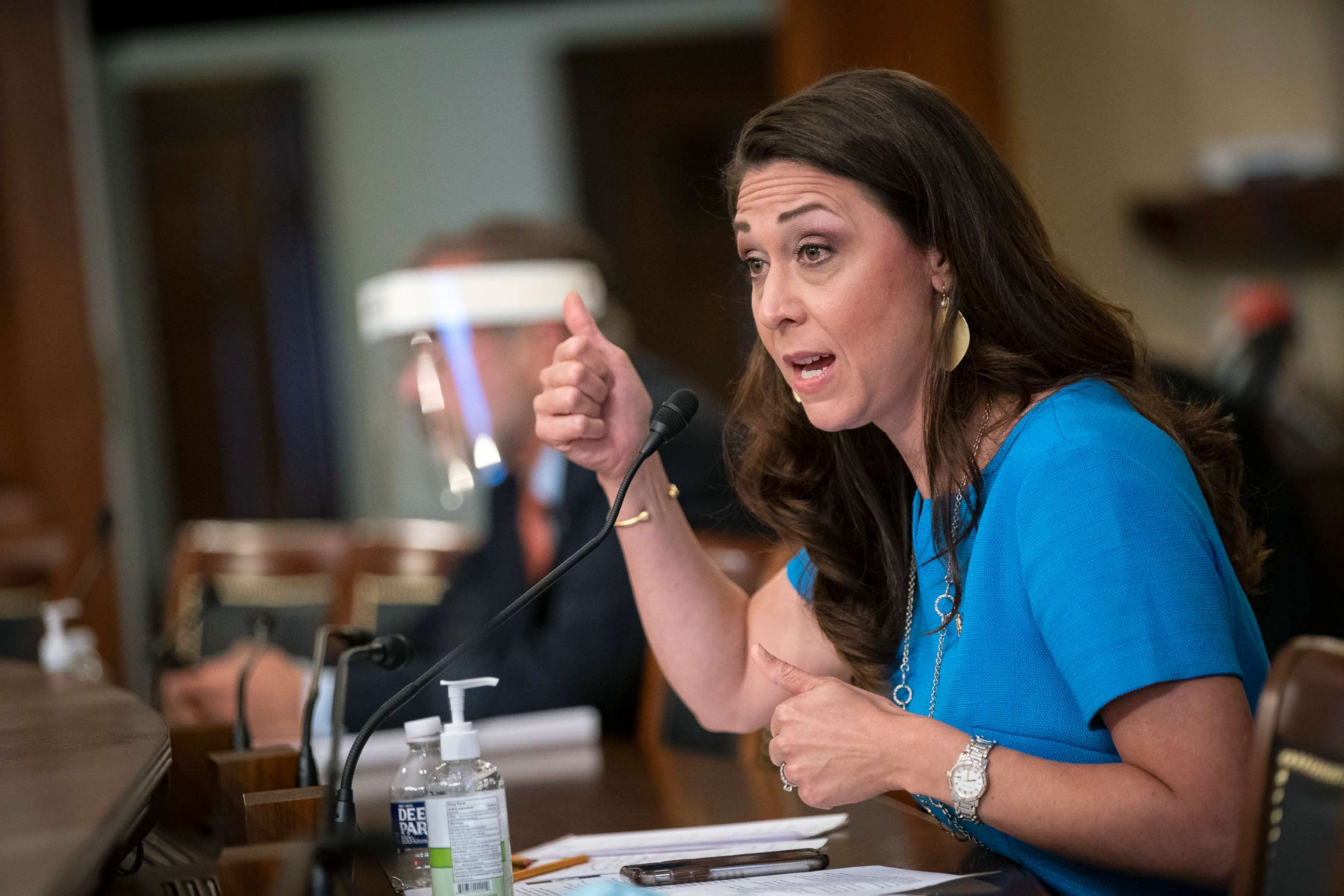 PHOTO: Rep. Jaime Herrera Beutler speaks during subcommittee hearing, June 4, 2020, on Capitol Hill in Washington, D.C.