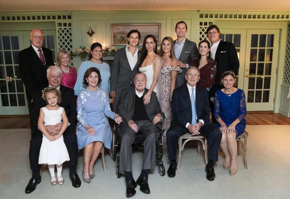 PHOTO: Barbara Pierce Bush married Craig Louis Coyne in a private family ceremony at Walker's Point in Kennebunkport, Maine, Oct. 7, 2018.