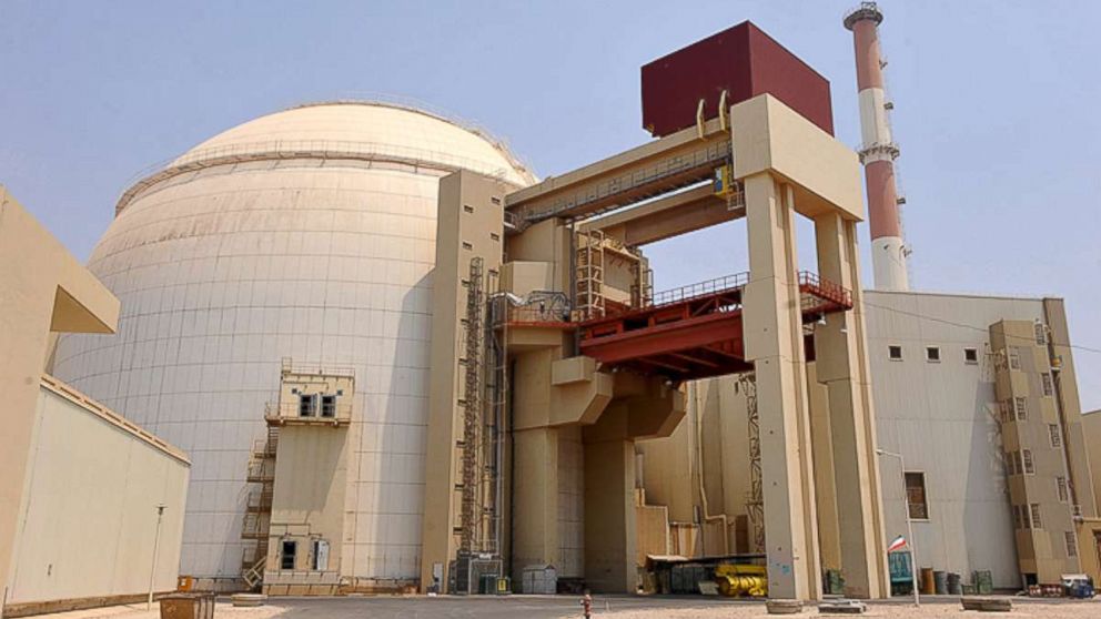 PHOTO: A view of the reactor building at the Russian-built Bushehr nuclear power plant as the first fuel is loaded, Aug. 21, 2010 in Bushehr, southern Iran.