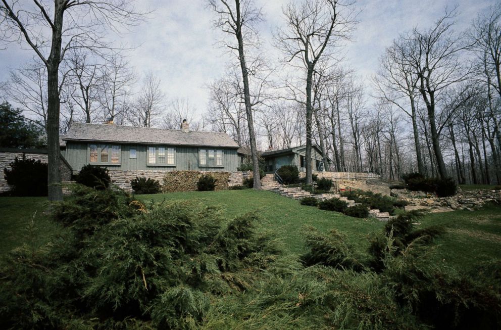 PHOTO: Aspen Lodge at Camp David, April 9, 1968.