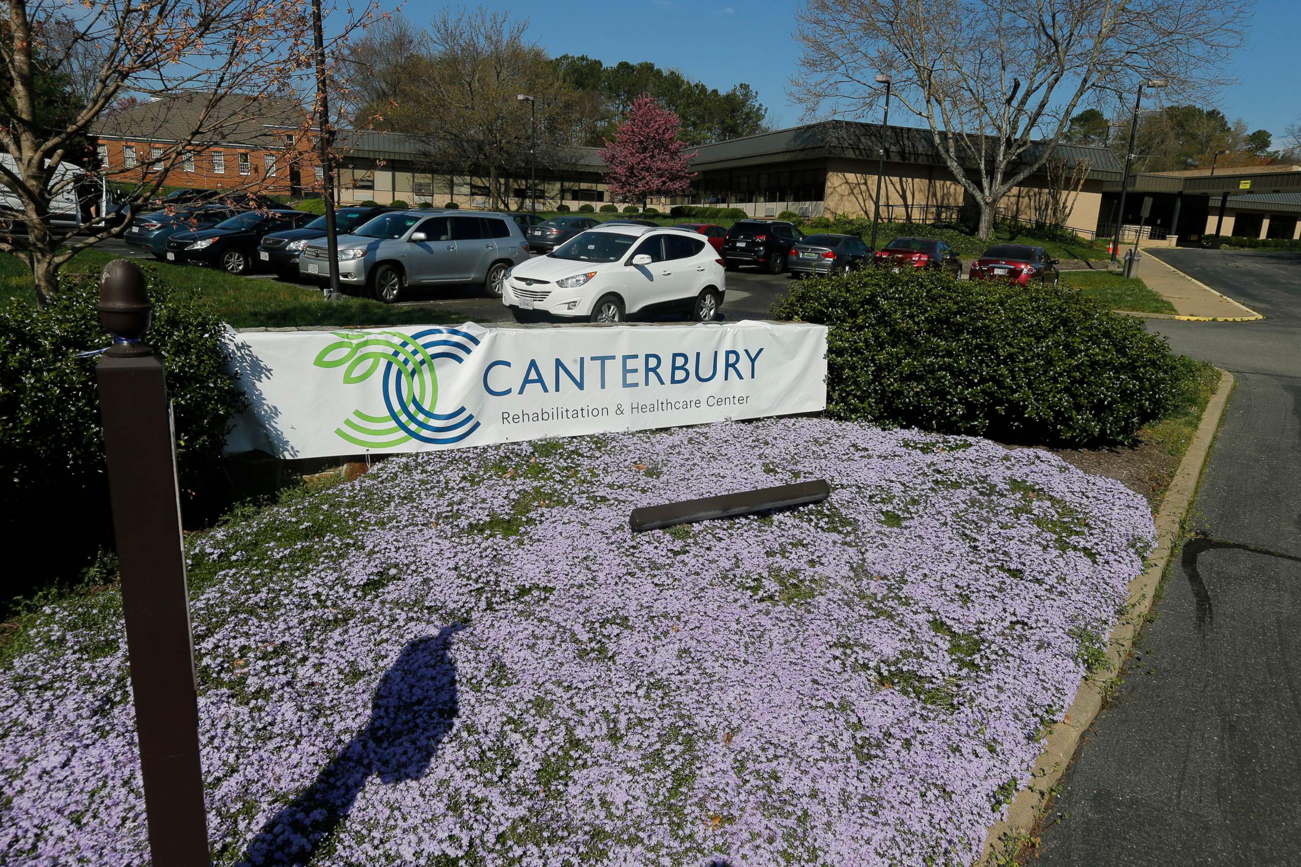 PHOTO: In this March 27, 2020, file photo, the Canterbury Rehabilitation & Healthcare Center in Richmond, Va. is shown.