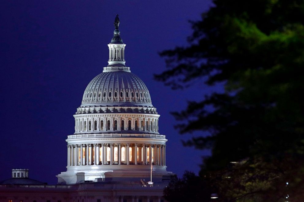 PHOTO: The dome of the U.S. Capitol, April 18, 2019, in Washington, D.C.