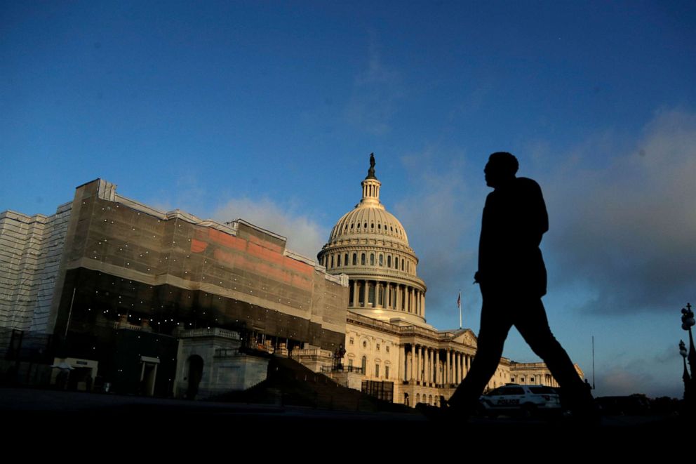 PHOTO: Morning light shines on the U.S. Capitol, Nov. 19, 2019, in Washington.