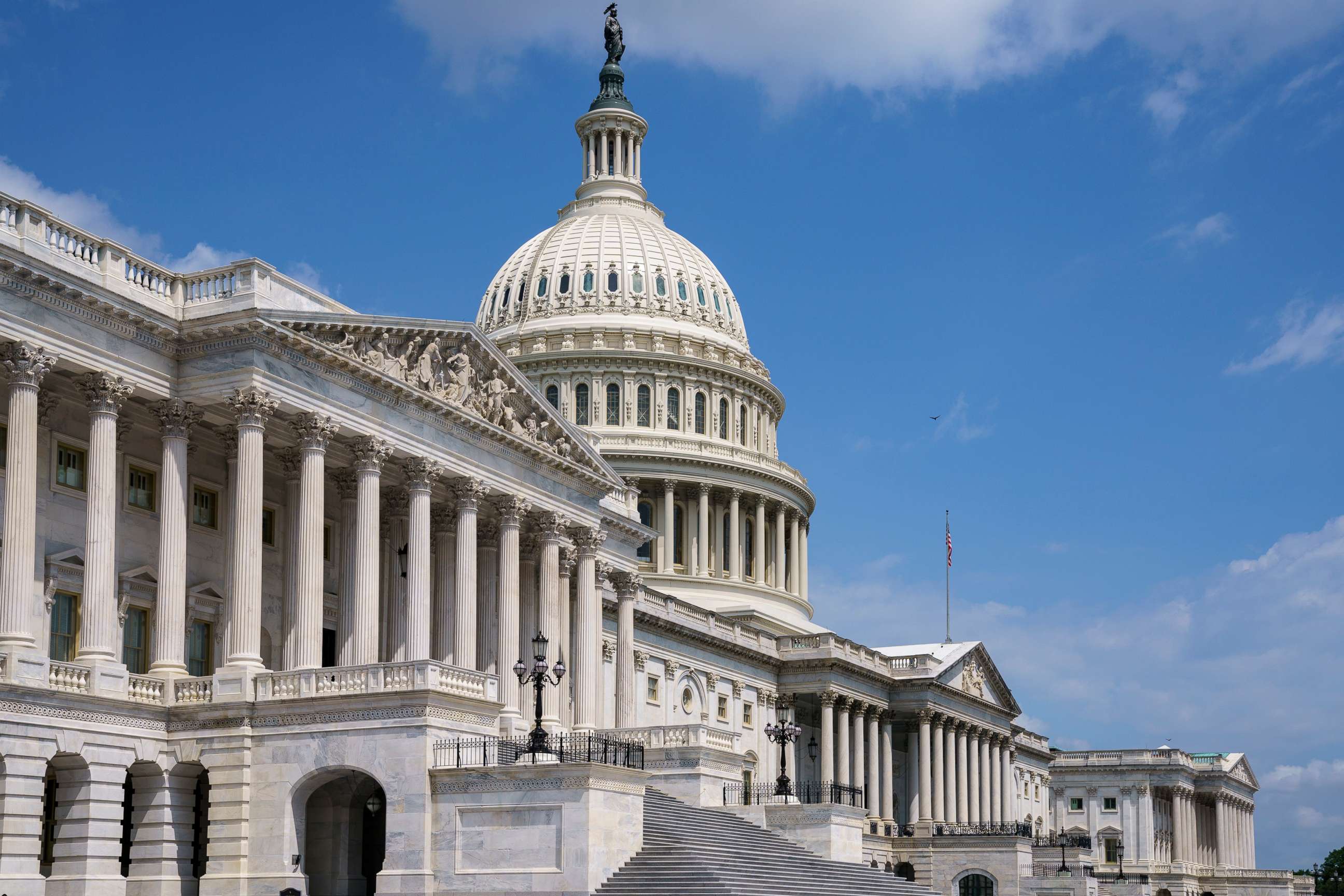 PHOTO: The U.S. Capitol is seen in Washington, June 14, 2021, as the House and Senate return to work.