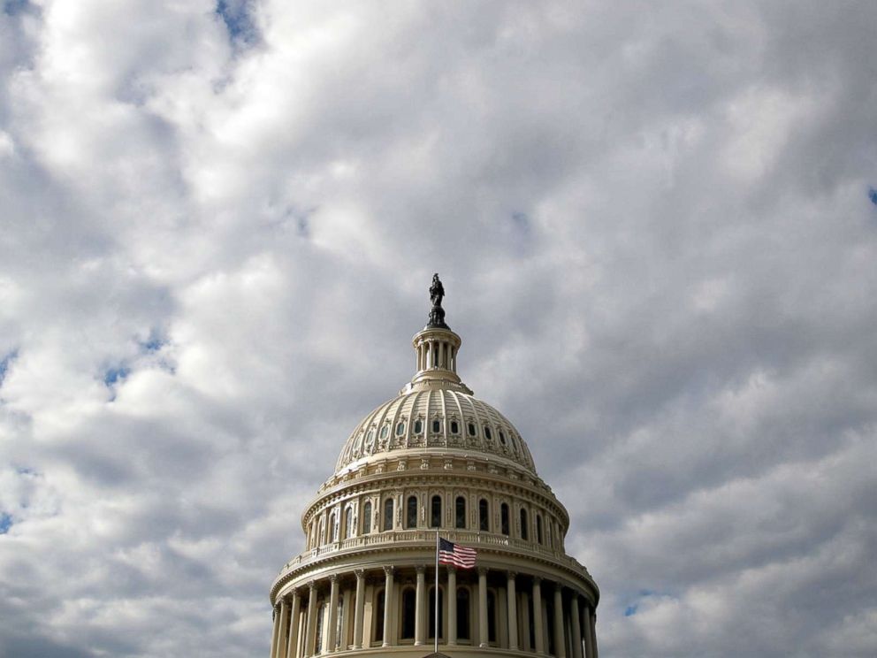 PHOTO: The U.S. Capitol is seen as a partial government shutdown continues in Washington, Jan. 8, 2019.