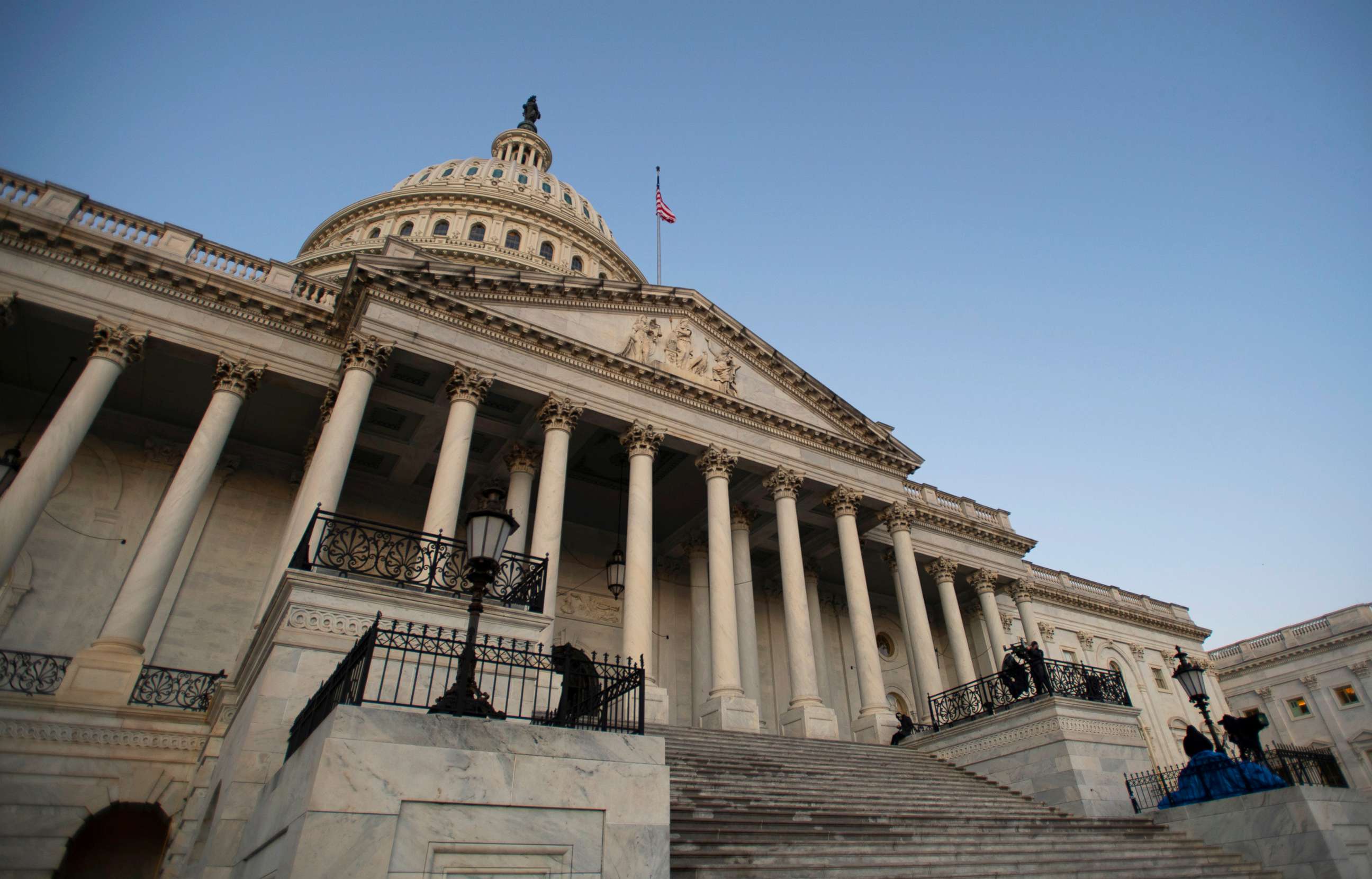 PHOTO: A view of the East Front of the U.S. Capitol on Jan. 20, 2021 in Washington.