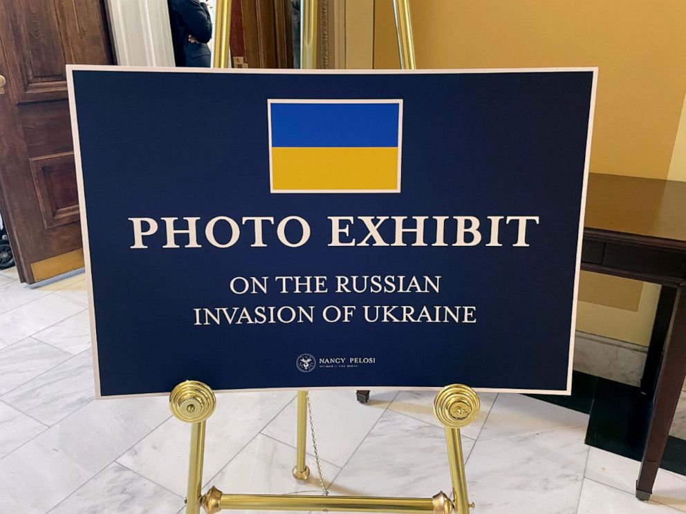 PHOTO: Ukraine Photo Exhibit in the Speaker's Dining Room in the Capitol.