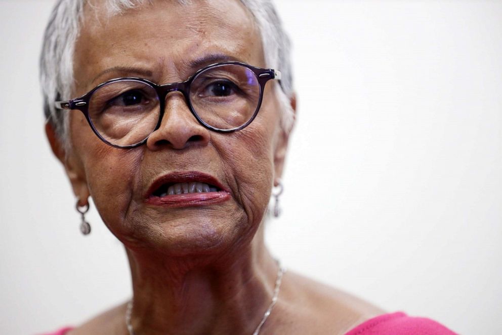 PHOTO: Rep. Bonnie Coleman Watson speaks during a news conference in Washington,  Dec. 5, 2019.