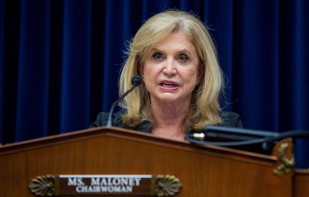 PHOTO: Rep. Carolyn Maloney presides over a House Committee hearing, July 27, 2022, in Washington, D.C.