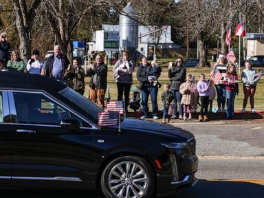 Jimmy Carter motorcade live updates: Former president en route to Atlanta