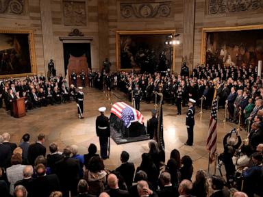 Jimmy Carter funeral updates: Harris delivers eulogy at Capitol ceremony