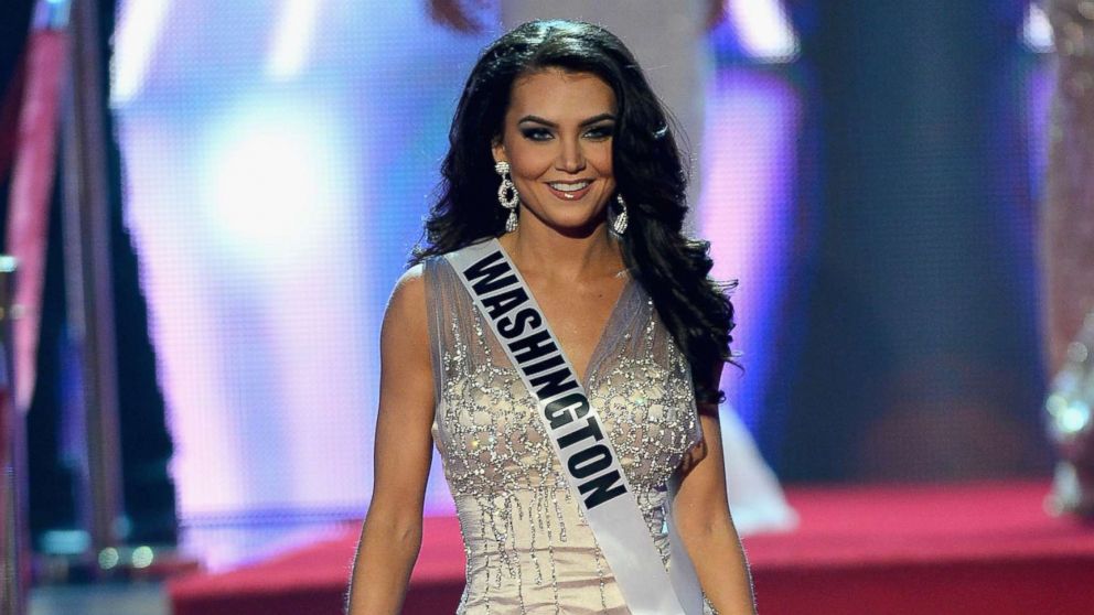 PHOTO: Miss Washington USA, Cassandra Searles, is introduced during the 2013 Miss USA pageant at PH Live at Planet Hollywood Resort & Casino, June 16, 2013, in Las Vegas.