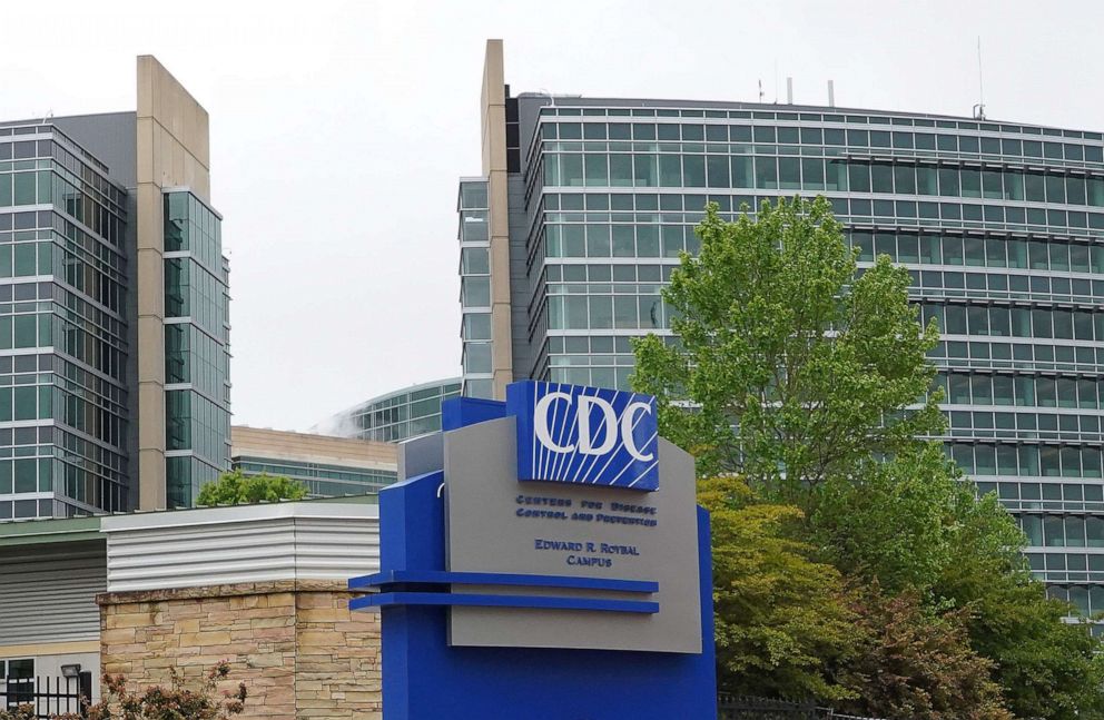 PHOTO: A general view of the U.S. Centers for Disease Control and Prevention (CDC) headquarters in Atlanta, on April 24, 2020.