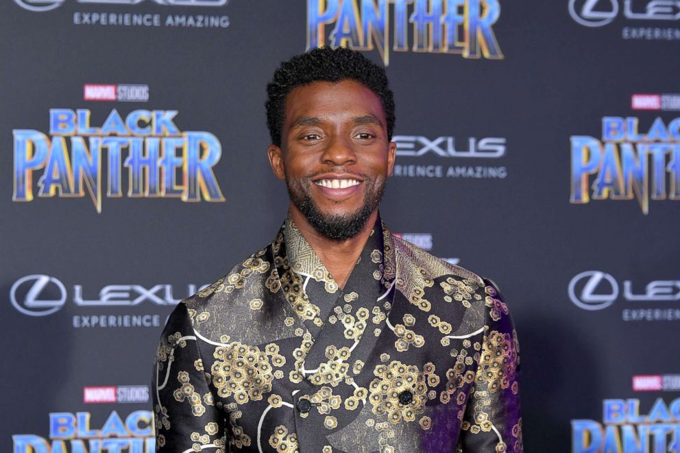 PHOTO: Chadwick Boseman attends the premiere of Disney and Marvel's "Black Panther" at Dolby Theatre, Jan. 29, 2018, in Hollywood, Calif.