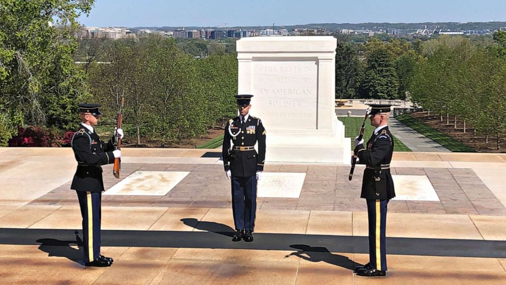 Tomb of the Unknown, Arlington Cemetery USA