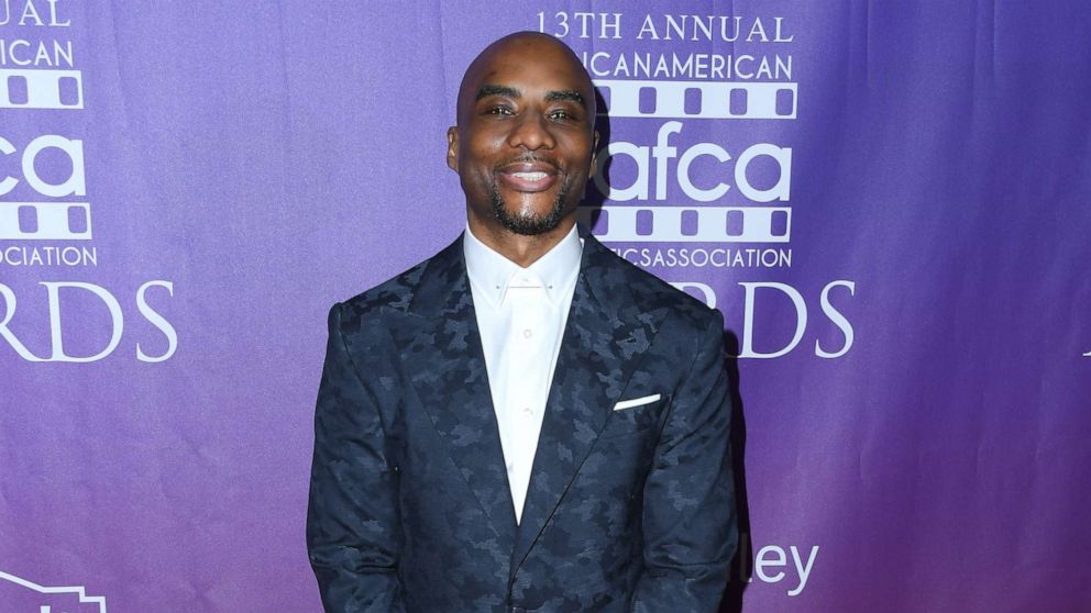 PHOTO: Charlamagne tha God arrives at the 13th Annual African American Film Critics Film Honors on March 2, 2022 in Los Angeles.