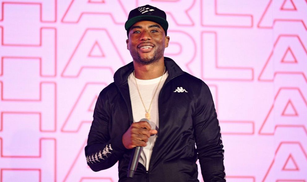 PHOTO: Charlamagne Tha God speaks on April 07, 2019, in New York City.
