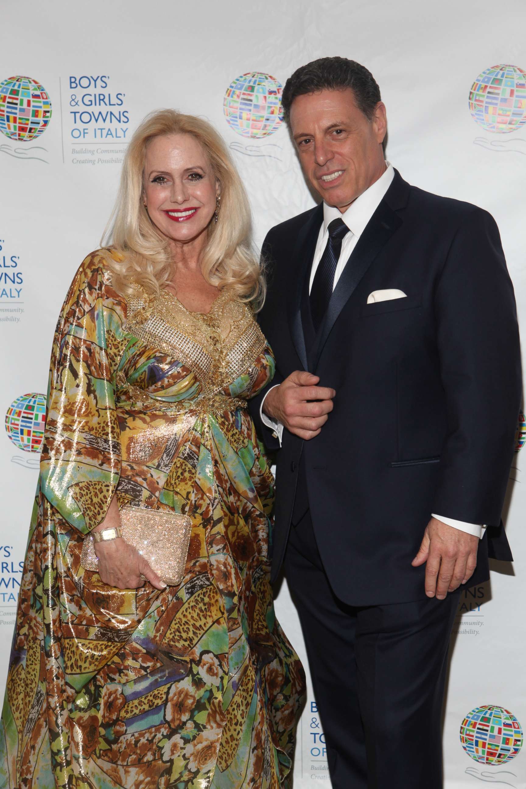 PHOTO: Charles S. Gucciardo attends an event at The Pierre Hotel on April 5, 2016, in New York City, with Karen King.
