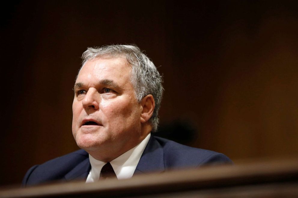 PHOTO: Charles Rettig, President Donald Trump's nominee to be Commissioner of the Internal Revenue Service, testifies during his confirmation hearing before the Senate Finance Committee on Capitol Hill, June 28, 2018, in Washington, DC.