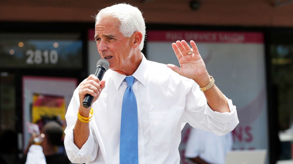 Rep. Charlie Crist, former governor of Florida, announces bid for old job