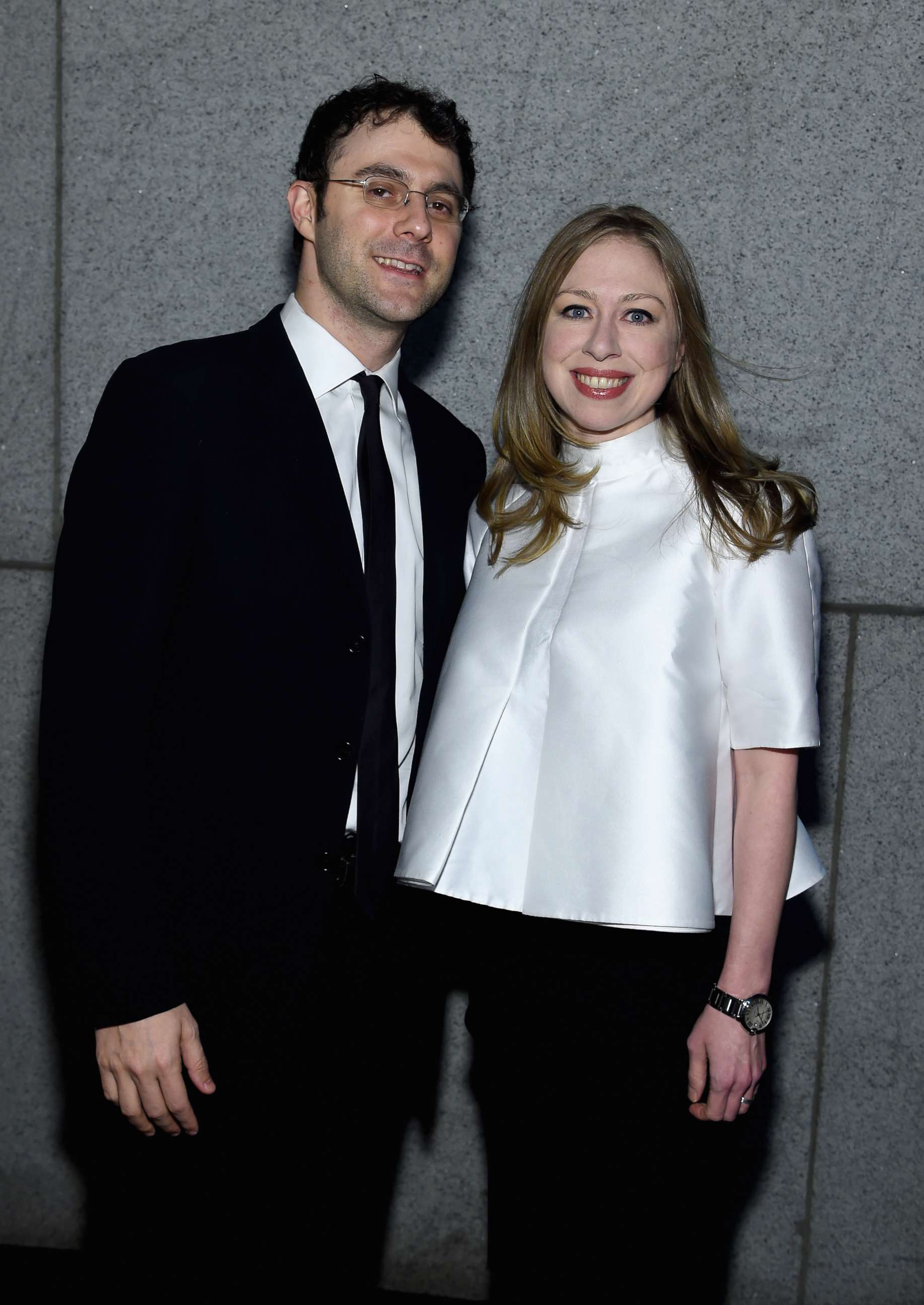 PHOTO: Marc Mezvinsky and Chelsea Clinton attend the 2015 amfAR New York Gala, Feb. 11, 2015, New York.